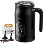 Kidisle 4-in-1 Electric Milk Frother And Steamer, Steamer Keep Warm Coffee. Fixed Price $41.39.