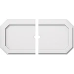 Ekena Millwork 22x11 Emerald Pvc Architectural Grade Ceiling Medallions 2-piece. Fixed Price $84.12.