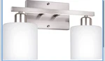 Dekang Bathroom Vanity Light Fixture Over Mirror With Brushed Nickel,. Fixed Price $29.89.