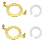 Ecudis 2 Pcs Uno Lamp Harp Saddle Adapter Converter For E27 Sockets Brass. Fixed Price $10.36.