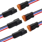 I Little Bamboo 14 Awg 3 Pin Dt Waterproof Connectors, Wire Automotive Electri. Fixed Price $25.16.