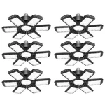 6 Pack Led Garage Light, 200w 20000lm 6500k Shop Lights, Lights Ce.... Fixed Price $115.09.
