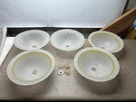 Casablanca Ceiling Fan Light Glass Bowl Globe Lense Frosted Texture Dome. Fixed Price $149.99.