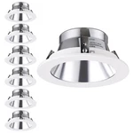 Torchstar 4 Inch Brighter Classic Recessed Light Trim, Metal Step Baffle Trim.... Fixed Price $49.93.