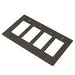 Buster + Punch Npl-023592 Wall Plates Quadruple Rocker Switch - Bronze. Fixed Price $125.00.
