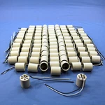 100 Leviton Unglazed Porcelain E26 Light Socket Lampholders 660w 250v 70036-10. Fixed Price $332.49.