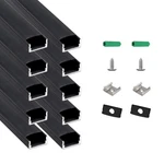 10-pack 3.3ft U-shape Led Strip Light Diffuser With Waterproof Aluminum Channel. Fixed Price $45.35.