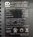 Adpower Led Power Supply Driver Device Ulv60m012ue-we02. Ulv96m024ue-we02. Fixed Price $68.00.