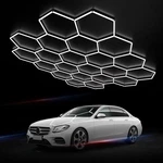 Led Garage Lights Hexagon 83 Pack 22g 581w 6500k Litezone Grids Easy Install Oem. Fixed Price $299.99.