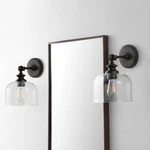 Safavieh Lighting Collection Neri Oil-rubbed Bronze/glass Wall Sconce (set Of 2). Fixed Price $61.00.