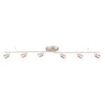Afx Lighting Core 6-head Led Fixed Rail, Satin Nickel - Crrf6450l30sn. Fixed Price $181.60.