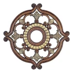 Beaumont Lane Ceiling Medallion In Palacial Bronze With Gilded Accents. Fixed Price $229.99.