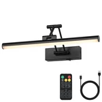 Joossnwell Wireless Picture Light For Paintings, 3cct Dimmable, Rechargeable. Fixed Price $82.62.
