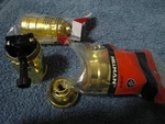 3-pack Hillman 75 Watt Plastic Turn Knob Lamp Socket , Bronze. Fixed Price $18.00.
