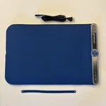 Silicone Electric Warming Mat - 21 X 15 Heating Area Blue Food Warmer. Fixed Price $24.99.