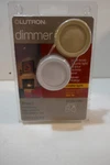Lutron Rotary Push Knob Dimmer Switch - Single Pole White/ivory D-600ph-dk. Fixed Price $13.49.