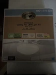 Hampton Bay Universal Led Ceiling Fan Light Kit. Fixed Price $50.00.