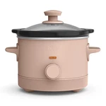 Bella 1.5 Qt Slow Cooker With 3 Heat Manual Control, Quarts, Oatmilk. Fixed Price $30.88.