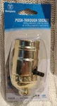 Westinghouse Push-through Socket With Set Screw Model #70410. Fixed Price $17.97.