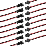 50pcs 2pin Jst Sm Connector Male To Female Wire Cable With 15cm.... Fixed Price $12.95.