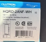 Lutron Homeworks Hqrd-2anf-wh Fan Speed Control New In Box Free Shipping. Fixed Price $90.00.