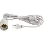 Abi E26 Light Bulb Socket To 2-prong Us Ac Power Cord Adapter With On/off Sw.... Fixed Price $15.61.