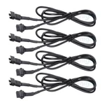 Shinight 4 Pcs 47 Inch Extension Cords For Use With 5050 Led Smd Rgb Neon Acc.... Fixed Price $17.09.
