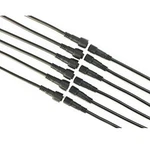 Hualand 6 Pair Black 4 Pin Waterproof Male Female 12 Count (pack Of 1),. Fixed Price $14.76.