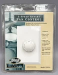 Hunter 3 Speed Rotary Fan Control Model 22691-a White New Factory Sealed. Fixed Price $24.95.