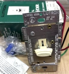Lutron Gl-603p-iv 600 Watt Linear Slide Dimmer Switch, Ivory, Incandescent. Fixed Price $13.49.