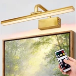 Raifoolly Picture Light, 16inch Lights For Wall Cordless With Timer A.... Fixed Price $51.66.