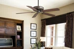 Minkaaire Sundance 52" 5-blade Indoor / Outdoor Ceiling Fan. Fixed Price $219.00.