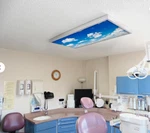 Octo Lights - Fluorescent Light Covers Classroom, Office, Home Cloud 3 Pcs. Fixed Price $27.00.