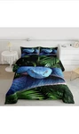 Erosebridal Snake Comforter Set Queen, Blue Set, 3d Reptile Bedding Twin. Fixed Price $49.99.