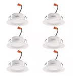 Juno Contractor Retro-basics 4 Led Retro Fit Recessed Light White Trim 6 Pack. Fixed Price $29.99.