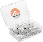 Fcob Cob 50pcs 8mm 0.31in Transparent Connector Support Width 2 Pin .... Fixed Price $26.62.