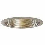 Lot Of 3 Halo 353sn, 6" Trim Metal Baffle Satin Nickel. Fixed Price $19.99.