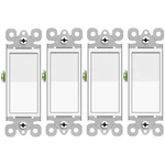 3 Way Switch White, Greencycle 4 Pack Three Way/single Pole Light Rock.... Fixed Price $23.00.