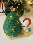 Hallmark Keepsake Peanuts Blinking Lights Magic Collector's Series 1993 Plug-in. Fixed Price $14.99.