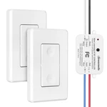 3-way Wireless Light Switch Kit, 2-remote Switches Control 1 On/off 10 Amp Recei. Fixed Price $22.75.
