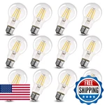 Runquiz A19 Clear Led Bulbs, E26 Dimmable Edison 5000k Daylight Light. Fixed Price $60.73.