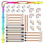 Sezo Cob 3pin 12mm Led Connector Kit,l-shaped Connector,dual-end With Wire,st.... Fixed Price $19.67.