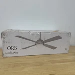 Minkaaire F623l-bs/bn - Ceiling Fan Orb 54" 4-blade Led. Fixed Price $246.99.