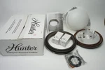 Hunter Fan Company 28547 Marine Ii, Low Profile Globe Light Kit, New Bronze. Fixed Price $59.99.