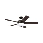 Emerson Cronley 54" Ceiling Fan Light Fixture And Remote, Oil Rubbed Bronze Cf41. Fixed Price $74.99.
