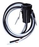 Jandorf 60475 125v 75w E12 Candelabra Base Black Lamp Socket With Spring Clips. Fixed Price $9.39.