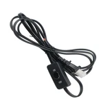 Hbfbzm 6feet Lamp Cord With Switch On Off, 6ft 18awg 2 Prong 10ft, Black1pcs. Fixed Price $11.17.