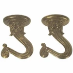 Westinghouse 7045100 - Two 1-1/2" Swag Hooks. Fixed Price $12.05.
