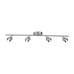 Afx Crrf4450l30sn Core 4 Light Led Fixed Rail, Nickel. Fixed Price $184.00.