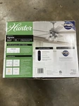 Hunter Agnew Led Indoor Ceiling Fan Brushed Nickel 52". Fixed Price $125.00.